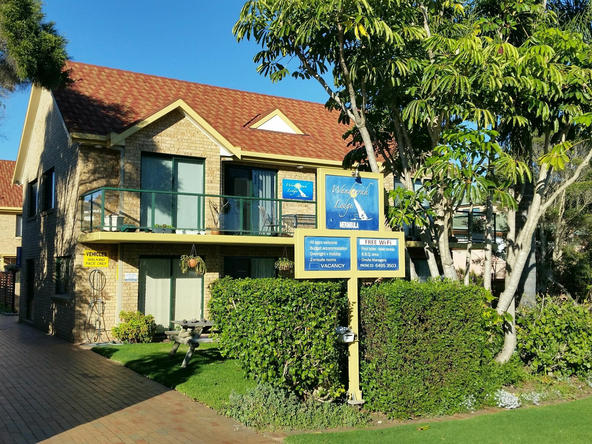 Wandarrah Lodge Hostel Merimbula Esterno foto